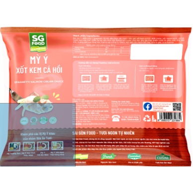 Mỳ Ý Xốt Kem Cá Hồi 250g
