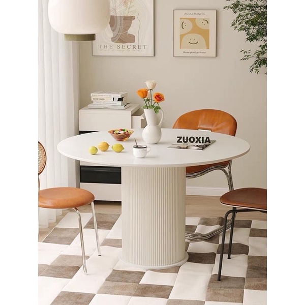BÀN TRÒN CHÂN TRỤ - ĐK 90cm FREE SHIP HCM