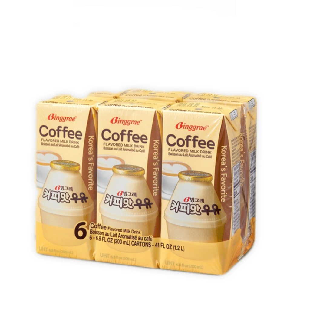 Sữa vị Coffee Binggrea Hàn Quốc hộp 200ml