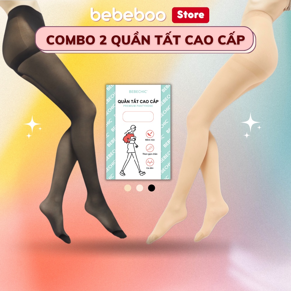 Quần Tất Tàng Hình BEBECHIC Thon Gọn Chân Che Khuyết Điểm Cao Cấp