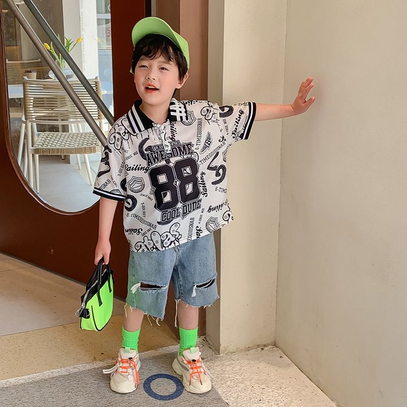 Quần Jeans Lửng Thời Trang Dành Cho Bé Trai