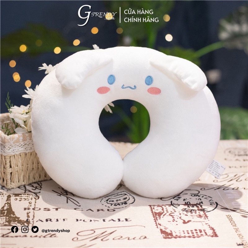 Gối Chữ U Gấu Bông SANRIO Kuromi Melody Cinnamoroll [Có Sẵn Giao Ngay]