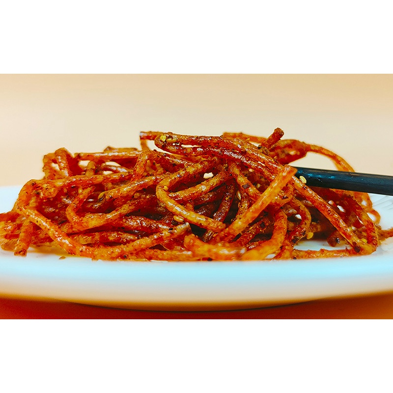 Que Sợi Cay Tiêu Đen Ghost Pepper Ăn Liền Siêu Ngon - Gói 42gr