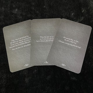 Bộ Bài Nhắc Nhở Haletu White (Light) (Guu Tarot Shop)