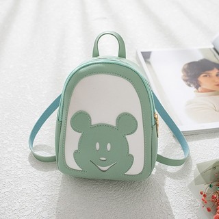 Balo mini chuột mickey xanh bl23
