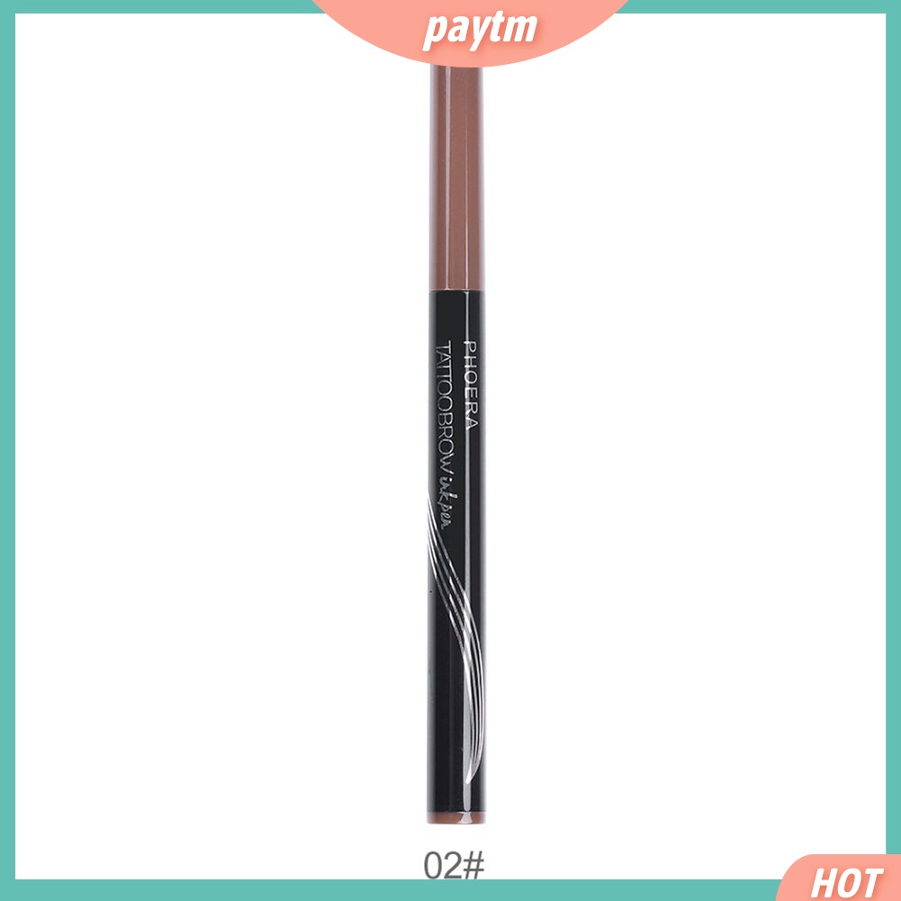 (PTM) Bút xăm lông mày dạng lỏng đầu nĩa chống nước lâu trôi cân nặng 1g