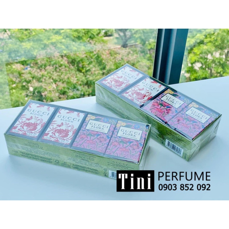Set nước hoa mini gucci 4 chai x 5ml Tiniperfume