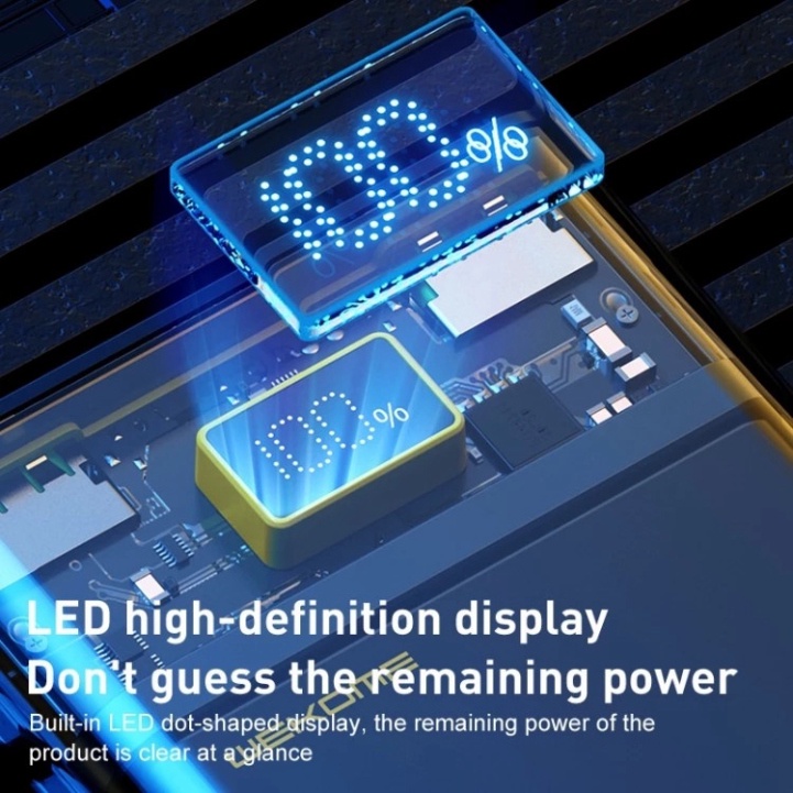 Pin đề phòng suốt trong quãng 20.000mah WP-321, Box Sạc đề phòng trong quãng hàng hiệu bh 12 Tháng 1 Đổi 1