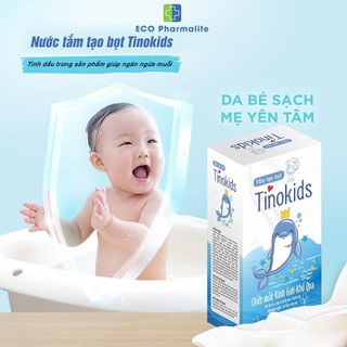 Tắm tạo bọt Tinokids cho bé