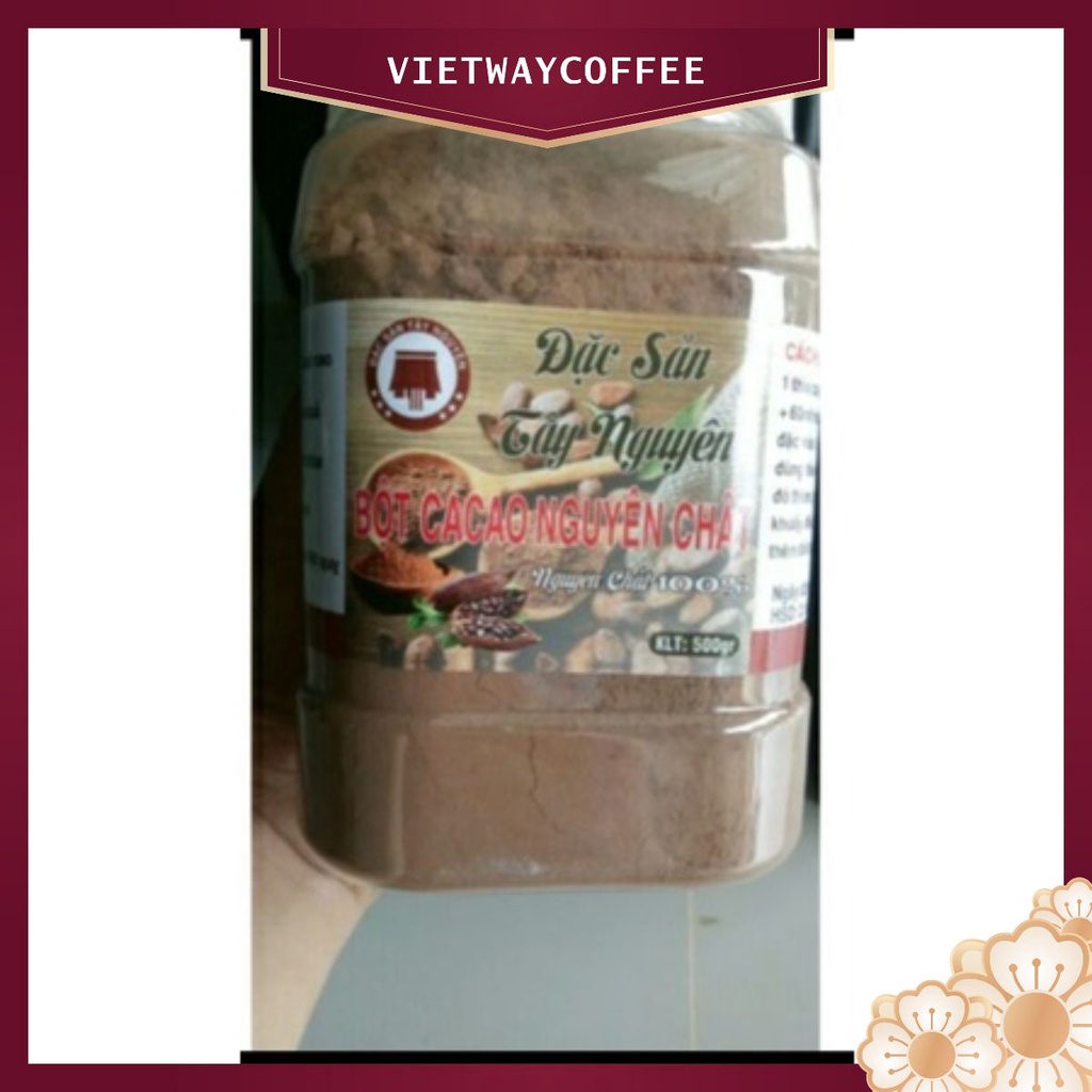 [500gam] Bột ca cao nguyên chất[Đặc sản Tây Nguyên]