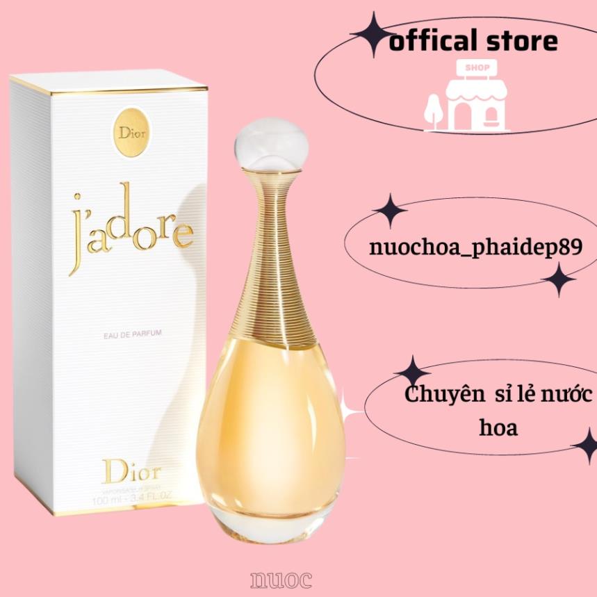 NƯỚC HOA NỮ DIOR J'ADORE Thơm Lâu_Sang Trọng_ Quyến Rũ