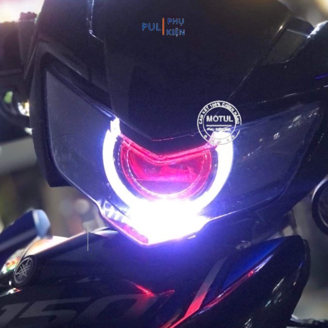 Đèn bi cầu titan Exciter 150 135 MA RACING M10 V4 bi cầu Winner Winner X Wave lắp sẵn