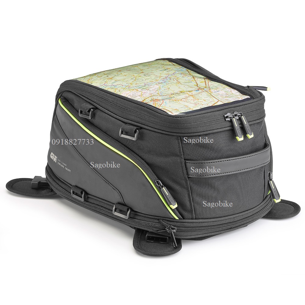 Túi hít bình xăng givi EA130, túi gắn bình xăng EA130B, dung tích 26 lit, chính hãng givi, mới 100%