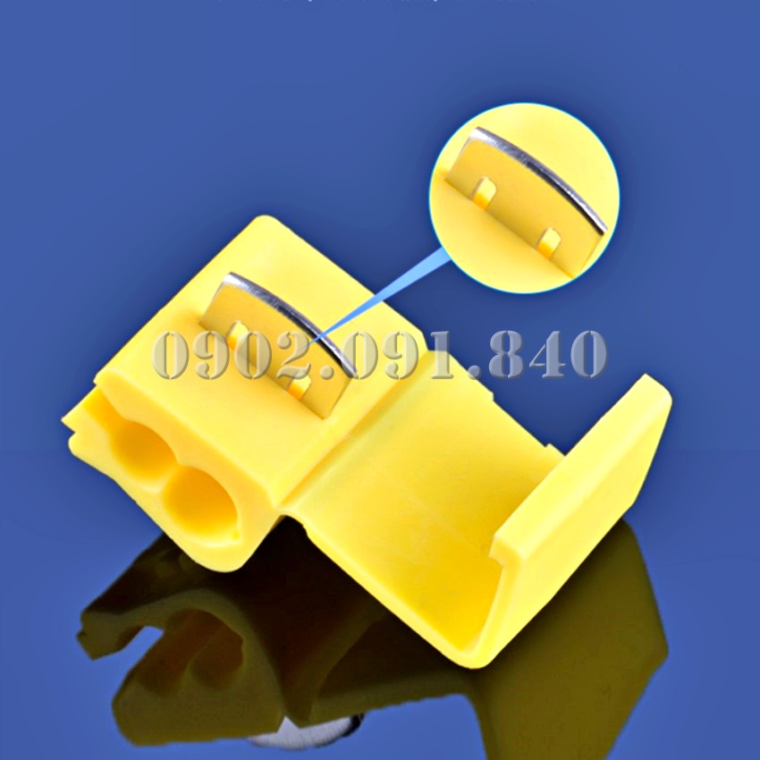 Cút nối dây điện nhanh chữ T phân nhánh, đầu cos nối dây điện