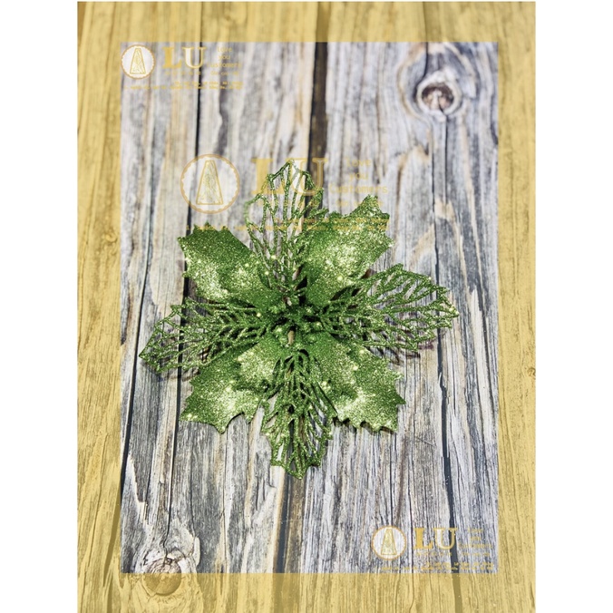 Hoa Trạng nguyên kép  nhũ kim , làm oản tài lộc , kép lớn, trang trí giỏ hoa quà | LU