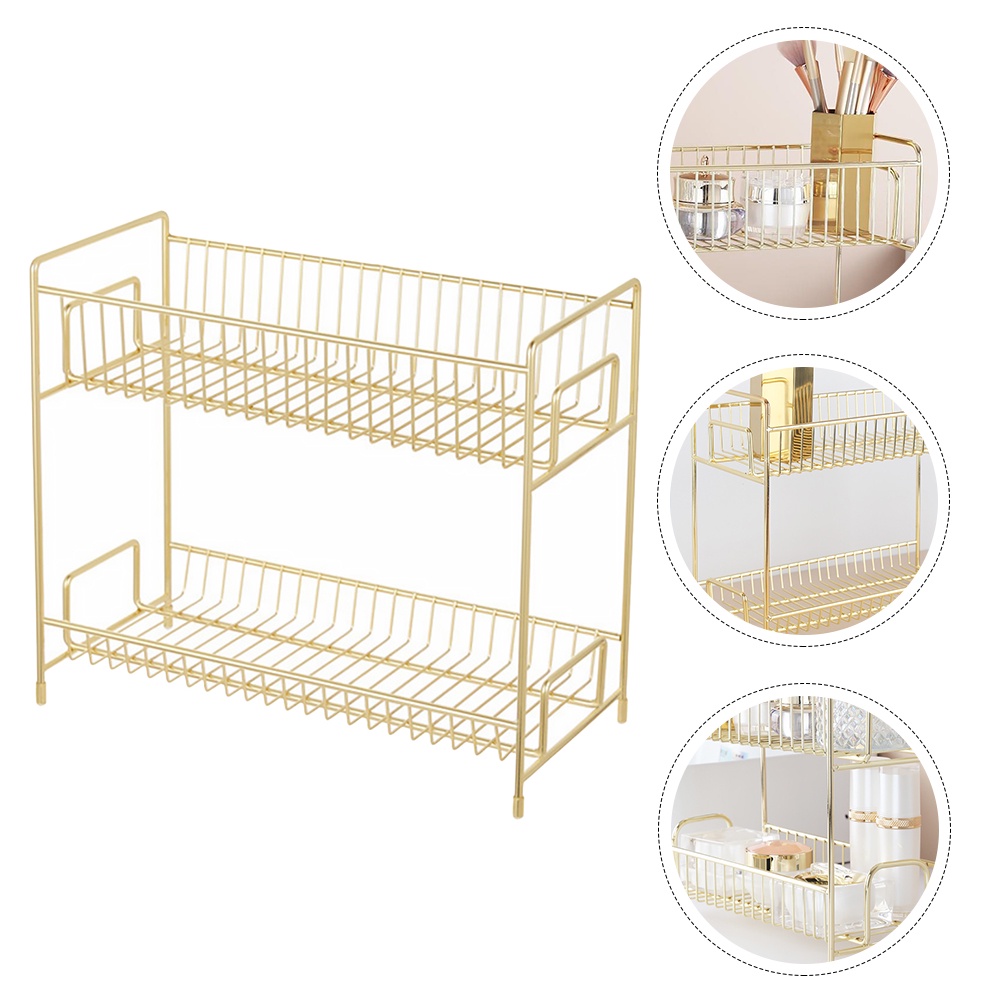 1 Giá Đỡ Lọ Gia Vị Để Bàn Tiện Dụng Cho Nhà Bếp