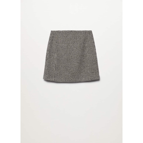 Set áo vest blazer Mango kèm váy auth