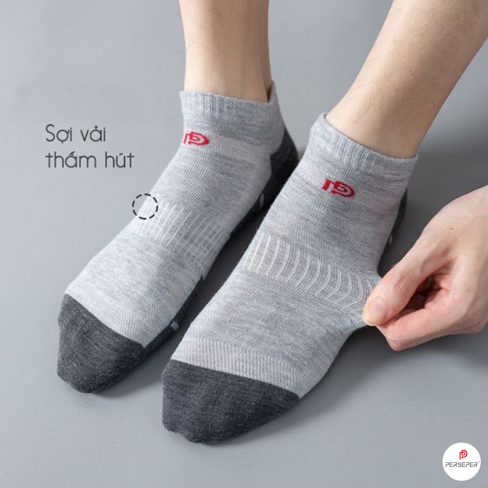 Tất cổ ngắn nam nữ chất liệu cotton co giãn 4 chiều, vớ phong cách Hàn Quốc - Hot Shop