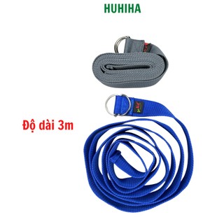 Dây Tập Yoga 3m Chất Liệu Cotton Bền Chắc Hỗ Trợ Tập Yoga Hiệu Quả