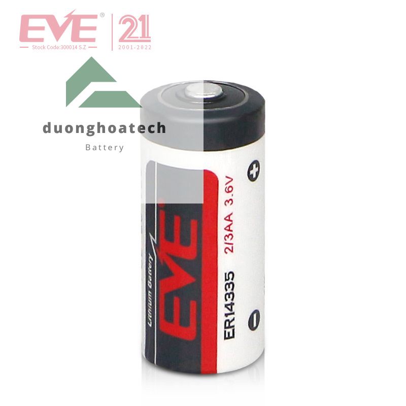 Pin Nuôi Nguồn EVE ER14335 Lithium 3.6V 2/3AA 1650mAh