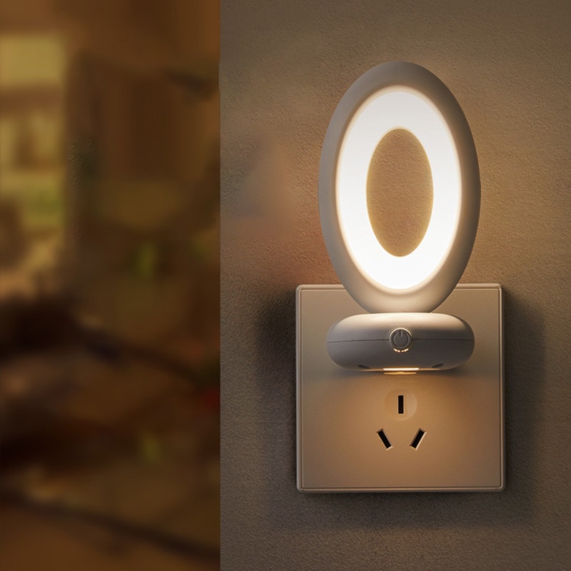 JIASHI Đèn Ngủ LED Xoay Điều Khiển Từ Xa Bảo Vệ Mắt