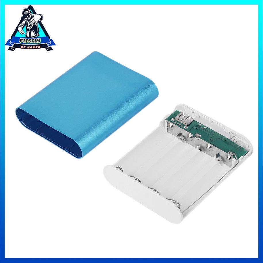 [Fit] Bộ sạc dự phòng bên ngoài USB 10400Mah Hộp đựng pin 4 * 18650 [S/2]