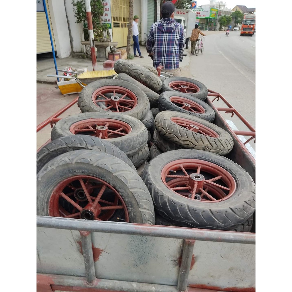 Bánh Xe Rùa Xăm Mới 8 nan  6203 Hoặc 6204 BanhXeCaoSu