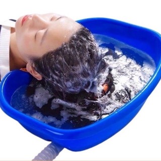 CHẬU GỘI ĐẦU,TAI GIƯỜNG,Tại nhà chất liệu nhựa cao cấp cho bà bầu người ốm