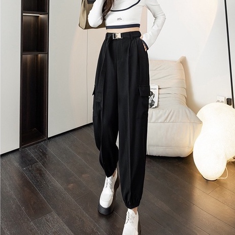 Quần jogger túi hộp bo chân HAGA QBG01