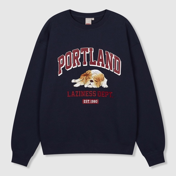 Áo thun sweater SPAO Animal Graphic tay dài