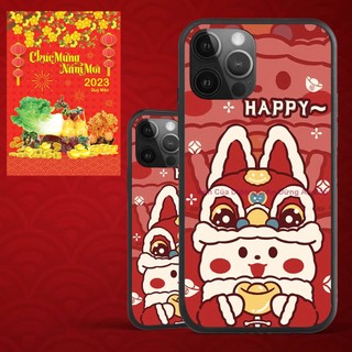 Ốp lưng Mặt Kính Tết Quý Mão3 cho S amsung - O ppo - i Phone - R ealme TET03