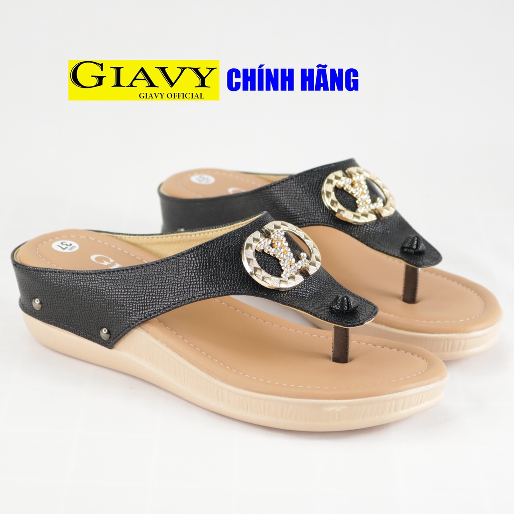 Dép cao gót nữ Gia Vy đế cao 5 phân UH021