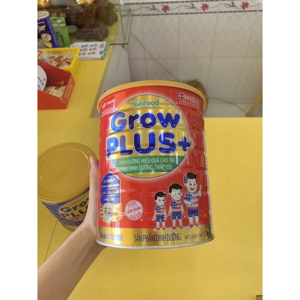 Sữa bột Nutifood GrowPLUS+ xanh, đỏ 1,5kg