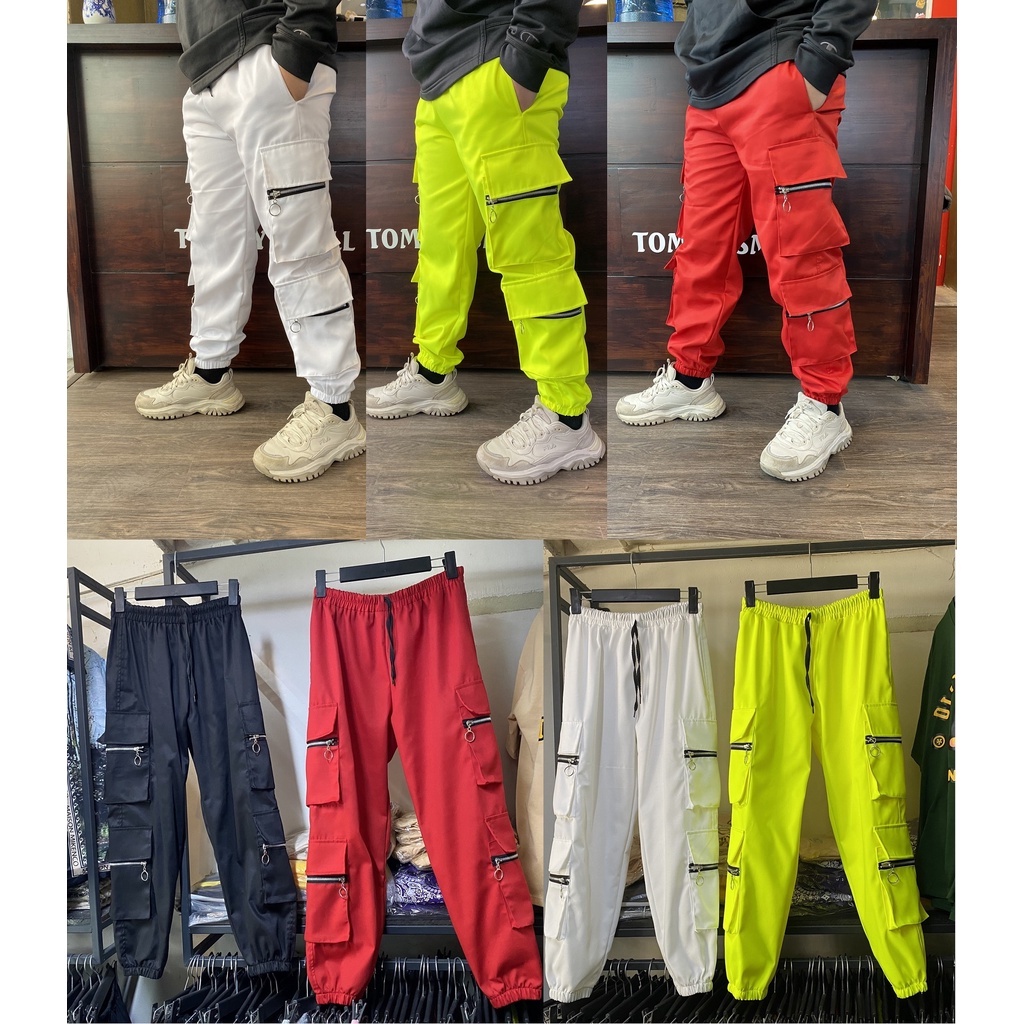 Quần 4 hộp khóa ( 6 màu size nam nữ : S - 3XL )