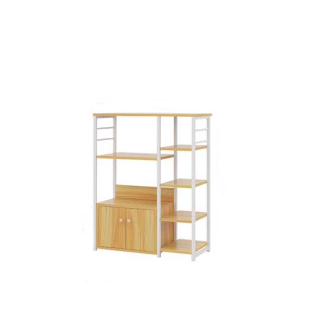Trang Trí Nội Thất Kệ Bếp Nhiều Tầng Đa Năng Bằng Gỗ Để Lò Vi Sóng , Nồi Cơm Điện 80x30x100(Có tủ Gỗ) - SSN20 Tủ Nhà Bếp