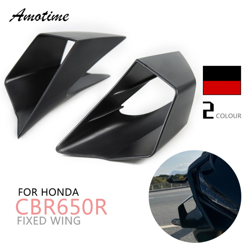Cbr650r CBR 650R 2019 2020 2021 Fairing Winglets Vây Viền Bao Xe Máy Cánh Bảo Vệ Gió Fairlets Cho Xe