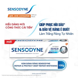 Kem Đánh Răng Sensodyne Repair & Protect Original 100g /Bàn chải đánh răng Sensodyne Multi Care Soft