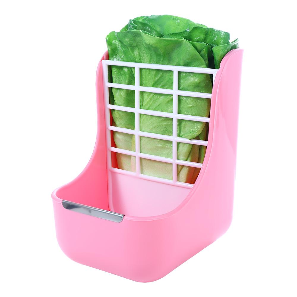 Khay Đựng Thức Ăn Cho Thỏ / Chuột 2 Trong 1 Tiện Dụng