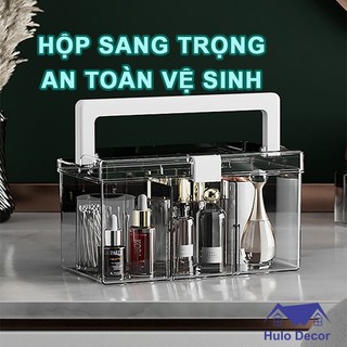 Hộp đựng đồ mỹ phẩm, đựng đồ cá nhân nhựa cao cấp