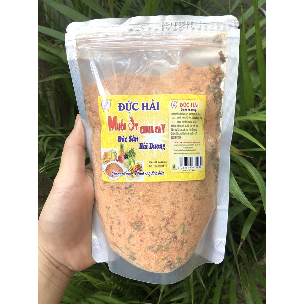 Muối Hảo Ngon gói 0.5kg - Bột Canh Súp Của Mì Tôm Hảo Ngon Đượm Vị Hảo Hảo