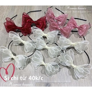 bờm voan cho bé