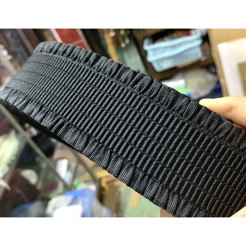 Thun bèo may quần, đầm, váy, nịch đầm 5cm.