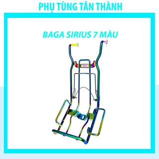 Baga xe sirius xăng cơ 7 màu titan-pttt