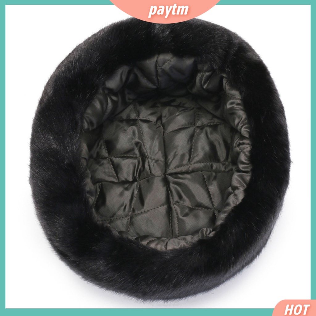 [PTM] Mũ Cotton Dày Dặn Giữ Ấm Mùa Đông Khi Đi Xe Đạp