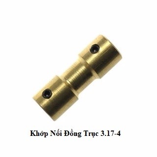 Khớp nối đồng trục 3.17-4, nối trục 3.17mm với trục 4mm