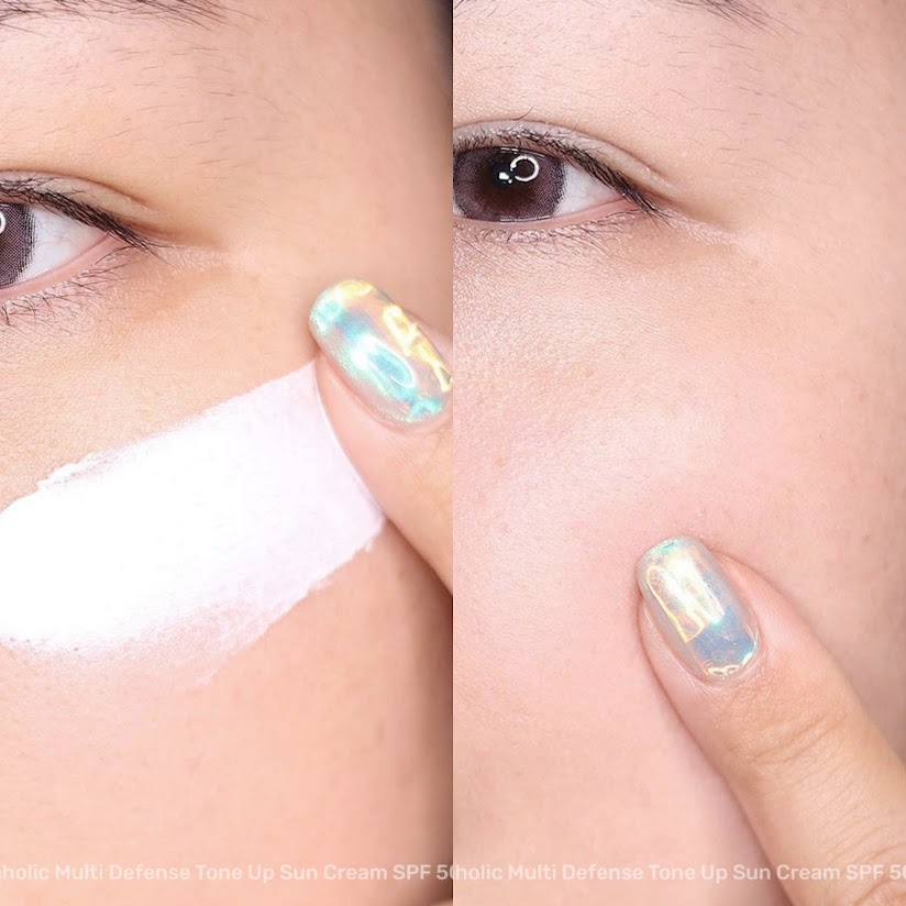 Kem chống nắng nâng tone trắng hồng Foodaholic