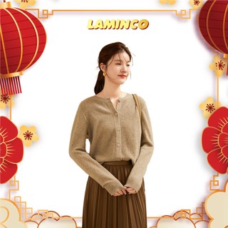 Cardigan nữ áo khoác len mỏng cổ tròn Hàn Quốc