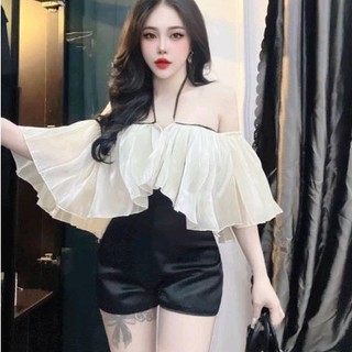 ÁO SƠ MI PHỐI CÁNH DƠI PHỐI DÂY CỘT YẾM AT12