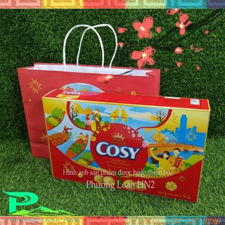 Bánh quy Cosy Marie - hộp Tết 336g kèm túi xách