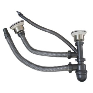 Bộ xả chậu rửa chén inox, hàng cao cấp, bộ xi phông chậu rửa bát inox giá rẻ npp.